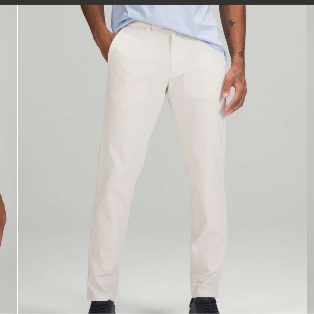 Lululemon commission slim fit pant 34” ventlight NWT size 38 style#M5AF6S